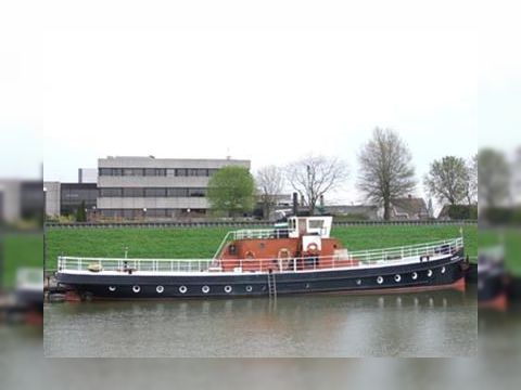 Spacious living ship,former ferry built as Steamer