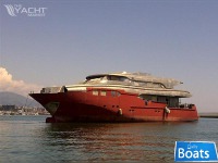 made Steel / allumin Superyacht Hull unfinished Project for sale 