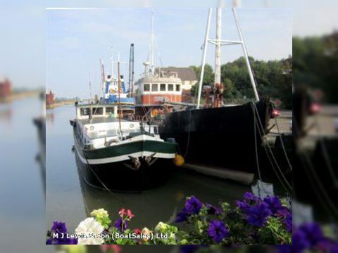 Steel motor vessel,conversion project,live aboar