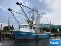 Custom Built Aluminum 40 X 16 Shrimp Boat