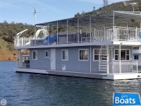 Custom 20 X 54 Lake Mcclure Houseboat