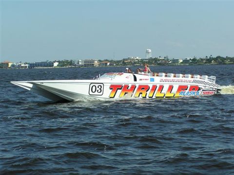 Thriller Power Boats Supercat 55