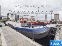 Dutch Barge 22M With London Mooring