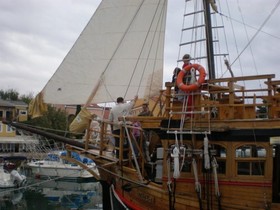 1967 Ladjedelnica Piran Wooden Sailing Passenger Ship till salu