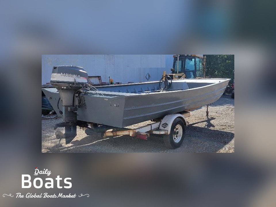 1996 Commercial Boats 18' Flat Bottom Workboat for sale. View price