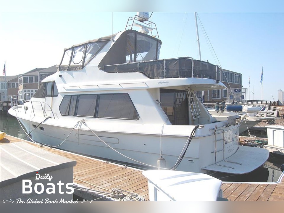 Hampton 490 trawler pilot house for sale Daily Boats
