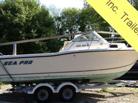 Sea Pro 235 Walk Around