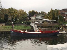 1906 Houseboat Barge 19.5M Converted Dutch Shrimper à vendre