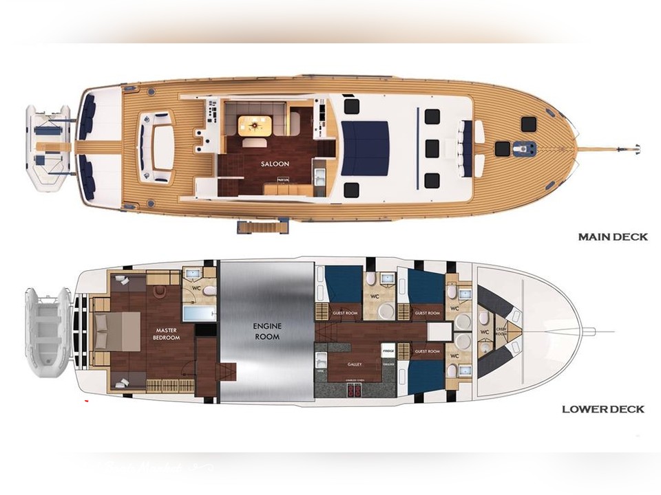 2016 ARK Yacht Motorsailer 22M Steel Hull for sale. View price, photos