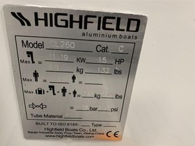 2022 Highfield 260 eladó