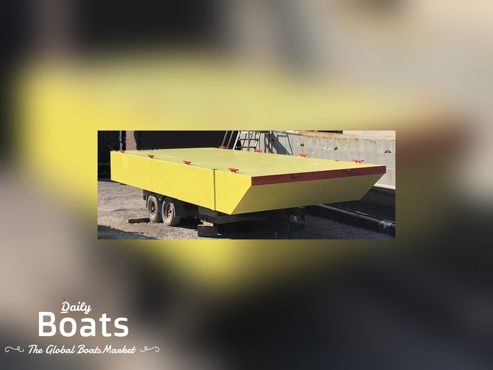 2021 Commercial Boats 25' Steel Barge