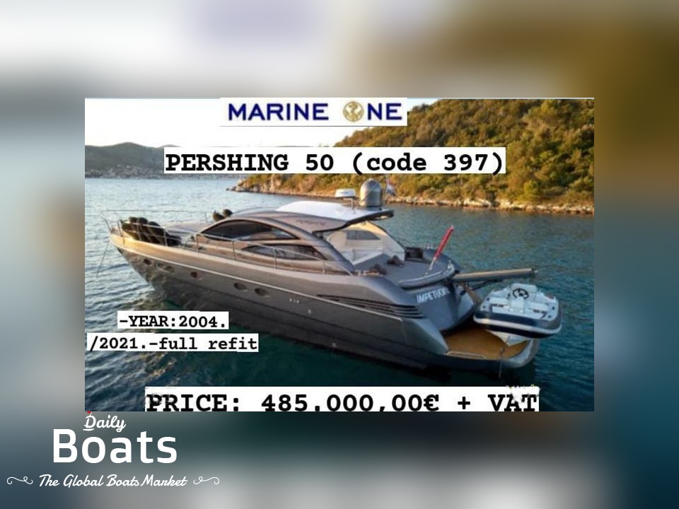 2004 Pershing 50