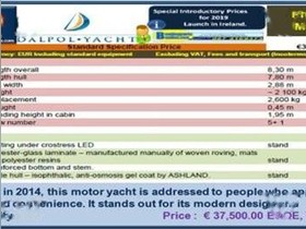 2022 Dalpol Yacht Phoenix 800 for sale
