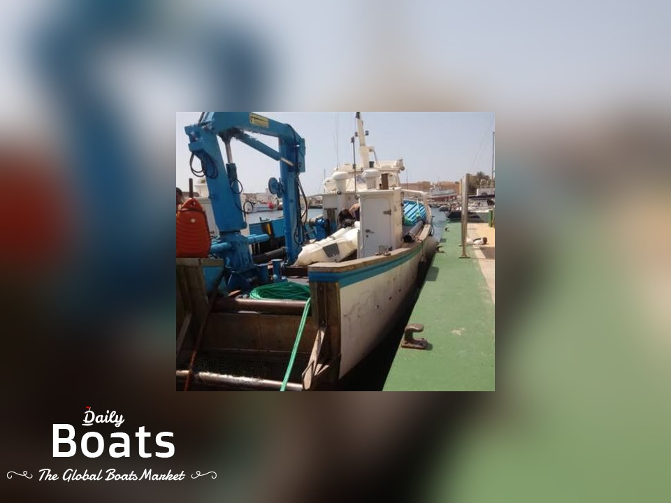 1990 Commercial Boats Crain Work Fishing Mooring for sale. View price