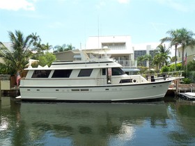 Hatteras Yachts Flush Deck Flybridge Motor Yacht