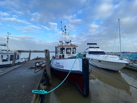 1987 Delta 1400 Launch Work Boat till salu