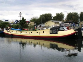 1898 Houseboat Dutch Barge 23M With London Mooring