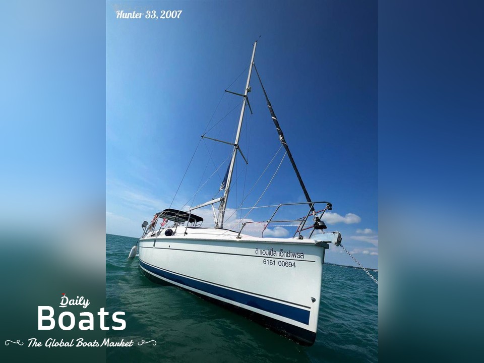 2007 Hunter 33