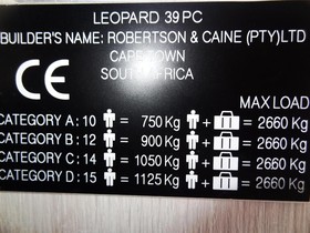2015 Robertson And Caine Leopard 39 Pc na sprzedaż
