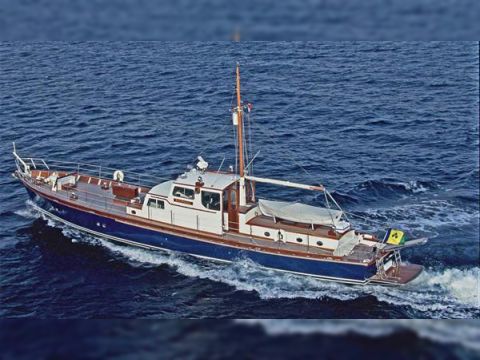 Laurent Giles RA Newman & Sons of Poole Motor Yacht