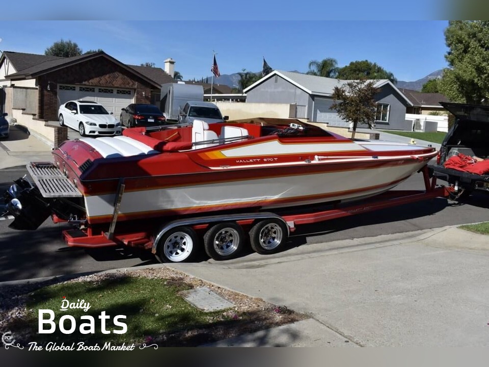 Hallett Boat For Sale