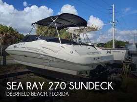 2006 Sea Ray 270 Sundeck en venta