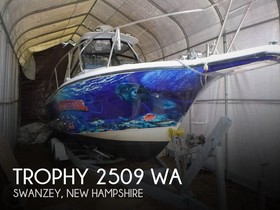 Trophy Boats 2509 Wa