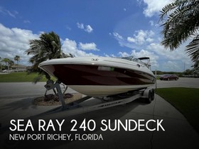 2006 Sea Ray 240 Sundeck