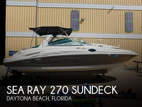 Αγοράστε 2006 Sea Ray 270 Sundeck