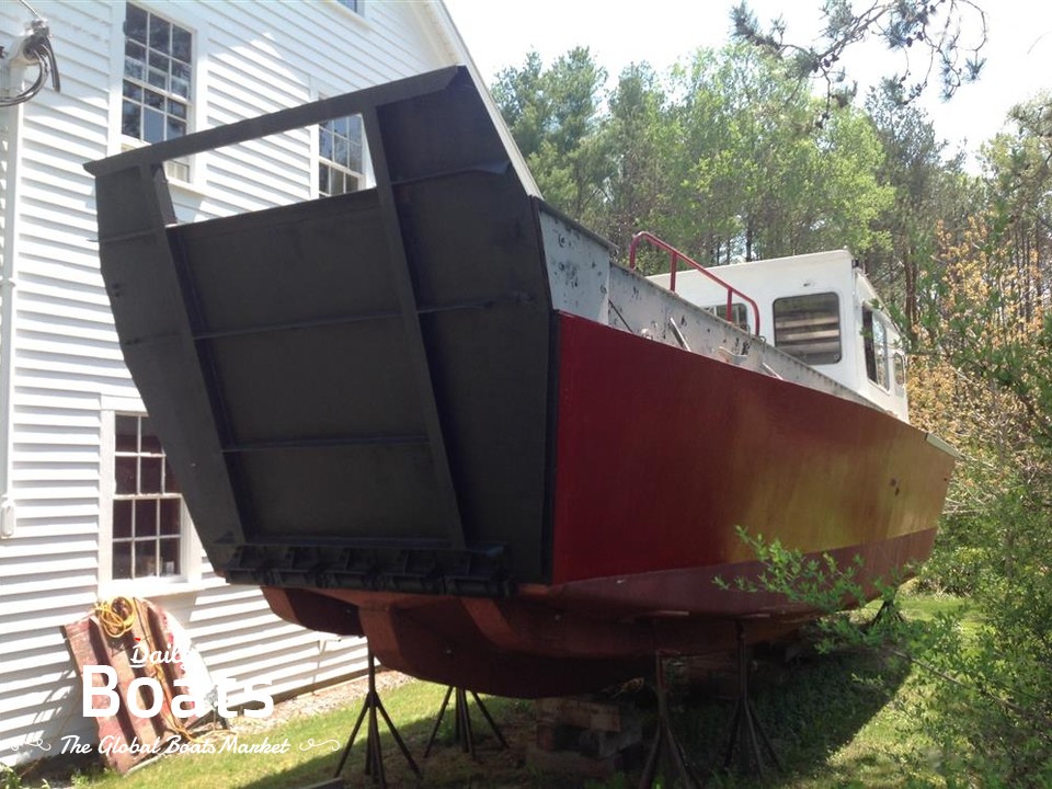 Used 1965.36 x 9.5 ex uscg fiberglass landing craft for sale Daily Boats