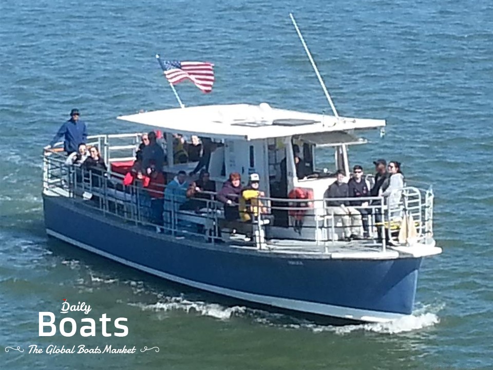 1964 1964 40 X 12 Converted Navy Launch Fiberglass 32 Passenger Vessel