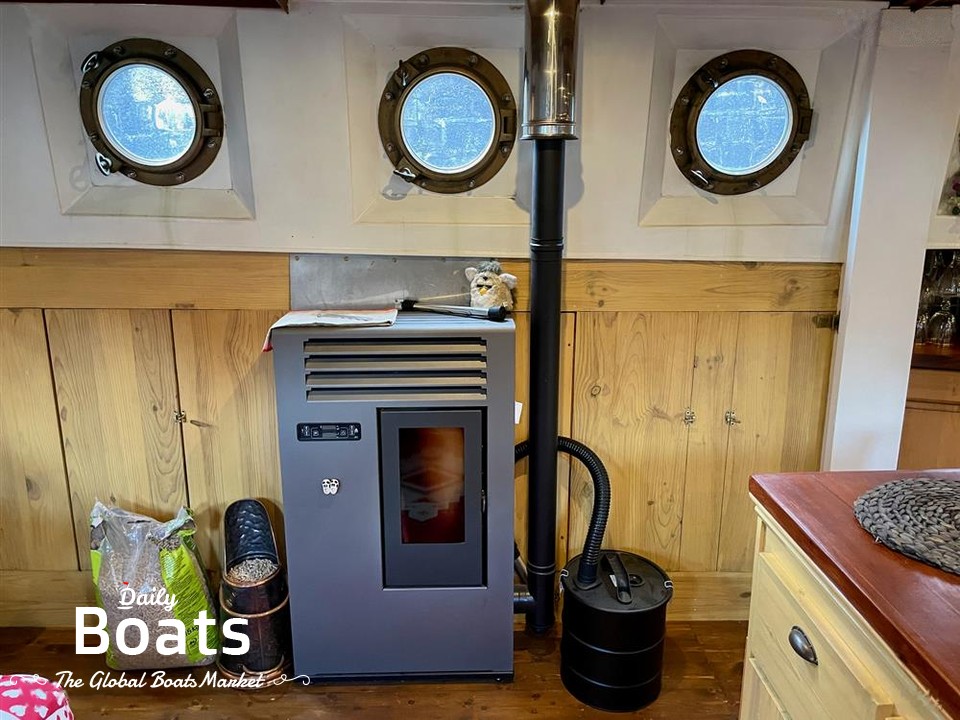 1947 Dutch Barge Converted Bunker Boat (Original Shell62) for sale