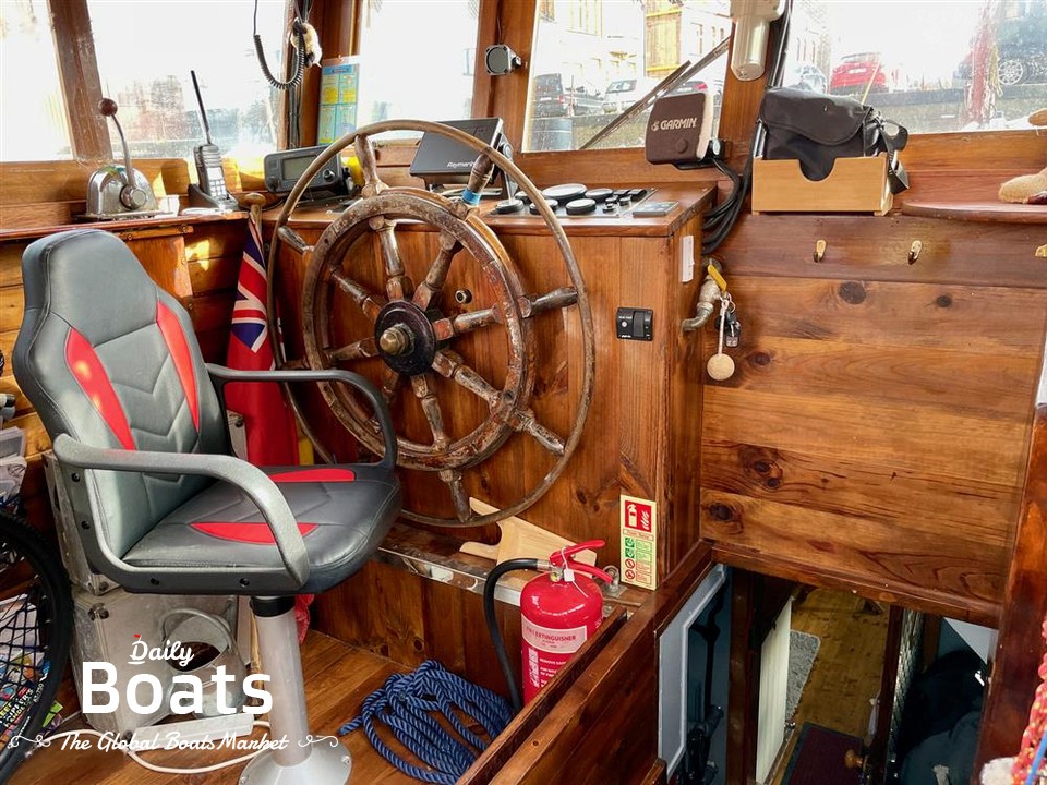 1947 Dutch Barge Converted Bunker Boat (Original Shell62) for sale