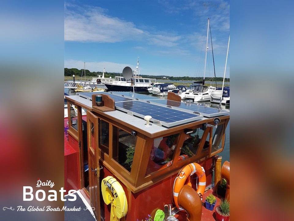 1947 Dutch Barge Converted Bunker Boat (Original Shell62) for sale