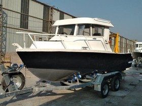  2019 21 X 7’6 Aluminum Boat W/Tandem Axle Trailer – New Condition W/Tandem Axle Trailer – New Condition