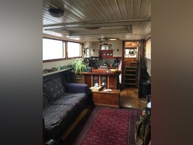 1925 60 Ft Traditional Dutch Motor Barge Sold Houseboat Liveaboard à vendre