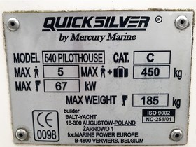 2003 Quicksilver 540 Pilothouse na prodej