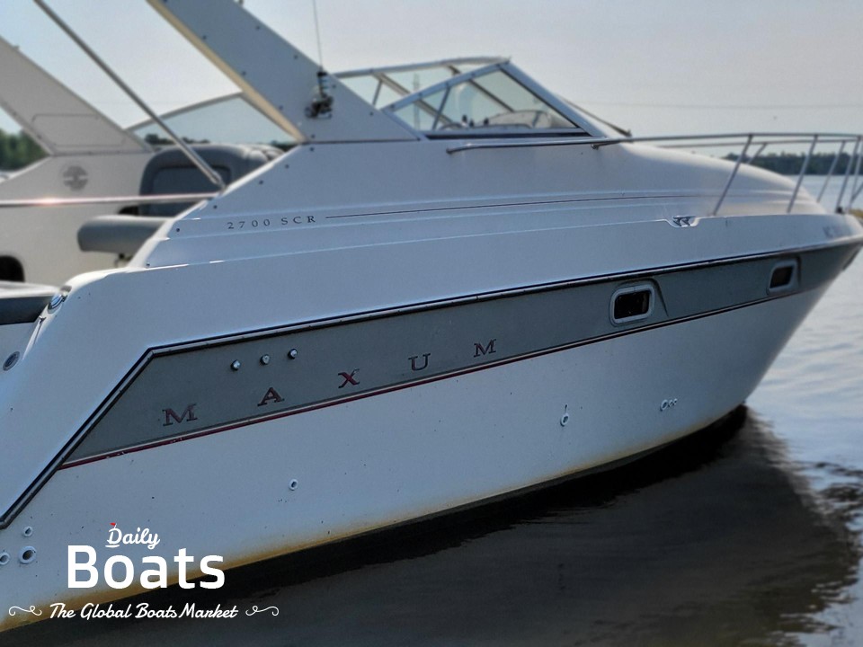 1993 Maxum 2700 Scr for sale. View price, photos and Buy 1993 Maxum ...