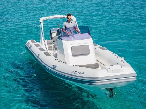 Inflatable motor boats