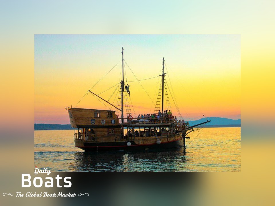 1950 Ladjedelnica Piran Wooden Sailing Passenger Ship for sale. View