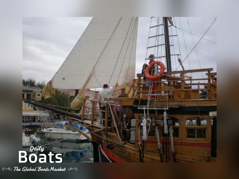 1950 Ladjedelnica Piran Wooden Sailing Passenger Ship for sale. View