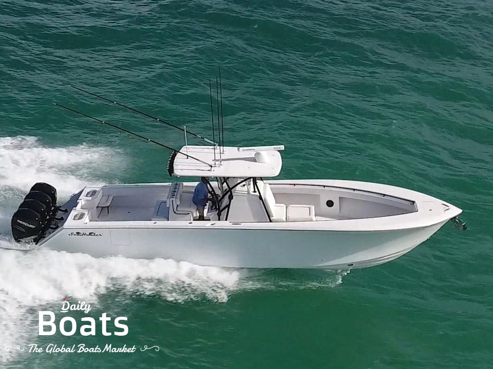 2017 SeaHunter 39 Quad Mercury 350 for sale. View price, photos and Buy