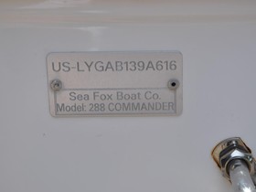 2016 Sea Fox 288 Commander te koop