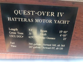 1980 Hatteras 53 Motoryacht for sale