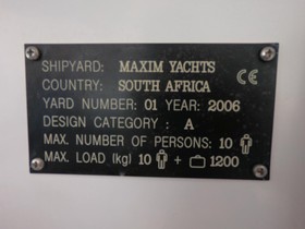2006 Maxim 57 till salu