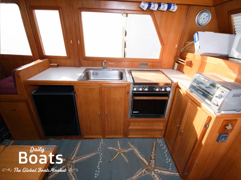 1987 Newburyport 37 Trunk Cabin Trawler for sale. View price, photos