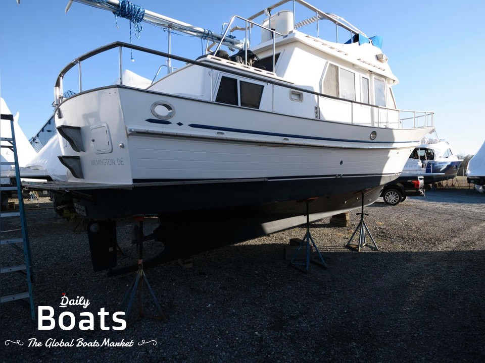 1987 Newburyport 37 Trunk Cabin Trawler for sale. View price, photos