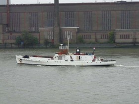 Houseboat Ex Torpedo Hunter. Navy Ship