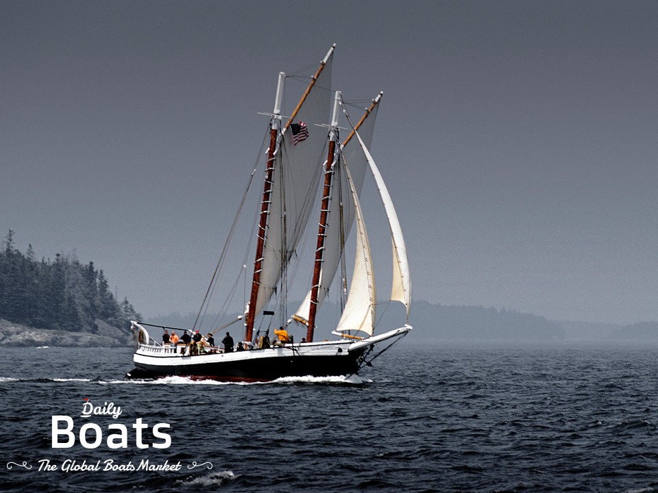 1916 Traditional Maine Windjammer Schooner for sale. View price, photos