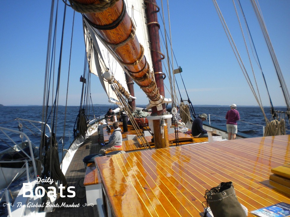 1916 Traditional Maine Windjammer Schooner for sale. View price, photos